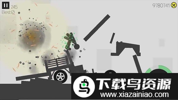 火柴人粉身碎骨游戏截图1